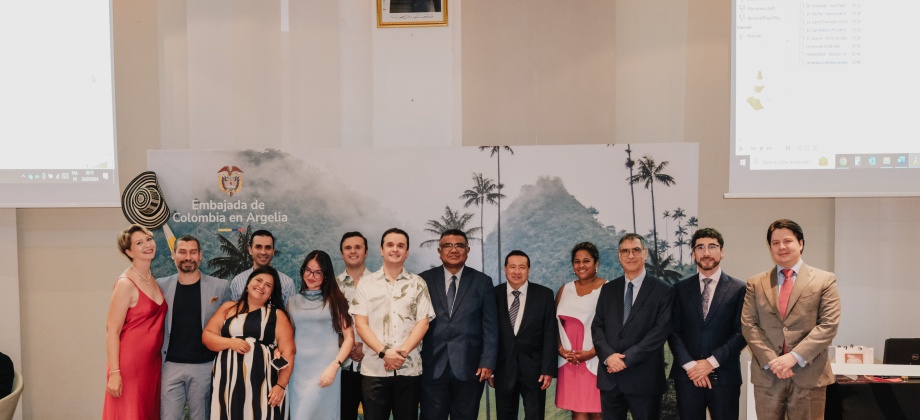 Embajada de Colombia en Argelia conmemora la Fiesta Nacional de los colombianos